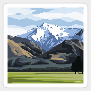 Ophuke/Mt Hutt Sticker